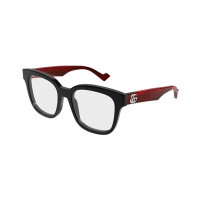 Gucci Demo Square Ladies Eyeglasses Gg0958o 013 52 In Red