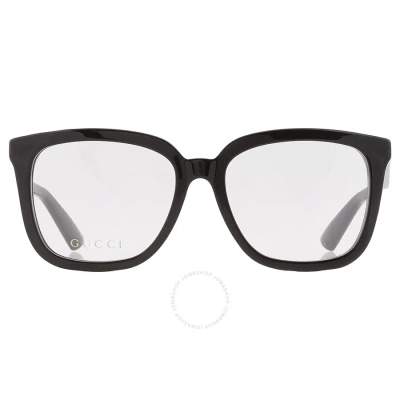 Gucci Demo Square Ladies Eyeglasses Gg1319o 001 53 In Black