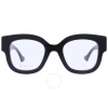 Gucci Demo Square Ladies Eyeglasses Gg1423o 001 50 In N/a