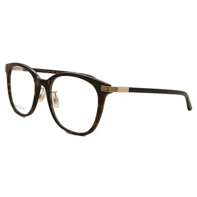 Gucci Demo Square Ladies Eyeglasses Gg1453ok 002 53 In Metallic
