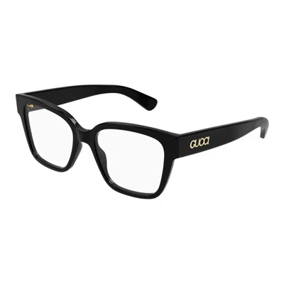 Gucci Demo Square Ladies Eyeglasses Gg1791o 001 51 In Black