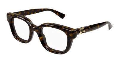 Gucci Demo Square Ladies Eyeglasses Gg1831o 006 51 In Black