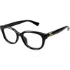 Gucci Demo Square Ladies Eyeglasses Gg0958o 001 49