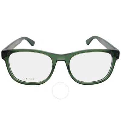 GUCCI GUCCI DEMO SQUARE MEN'S EYEGLASSES GG0004ON 011 53
