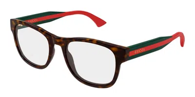 Gucci Demo Square Men's Eyeglasses Gg0004onn 002 53 In ["green"]