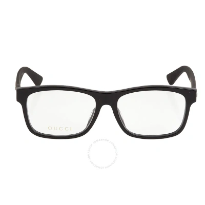 Gucci Demo Square Men's Eyeglasses Gg0176oa 001 56 In N/a