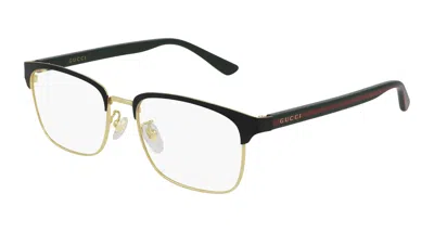 Gucci Demo Square Men's Eyeglasses Gg0934oa 001 54 In Gold