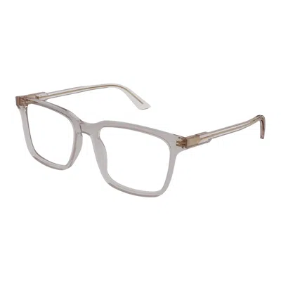 Gucci Demo Square Men's Eyeglasses Gg1120o 007 55 In Gray