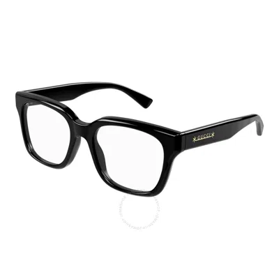 Gucci Demo Square Men's Eyeglasses Gg1176o 001 53 In Black