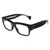 Gucci Demo Sport Men's Eyeglasses Gg1707o 006 56