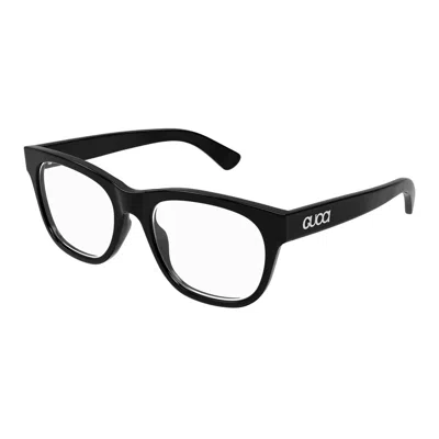 Gucci Demo Square Men's Eyeglasses Gg1796o 001 52 In Black