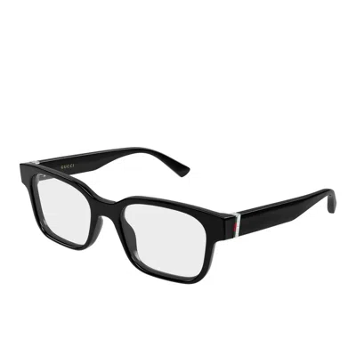 Gucci Demo Square Men's Eyeglasses Gg2087o 005 54 In ["black"]