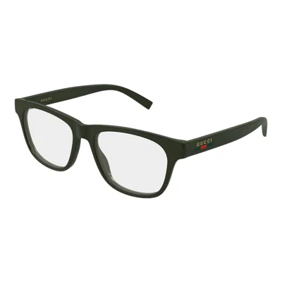 Gucci Demo Square Men's Eyeglasses Gg2108o 004 55 In Black