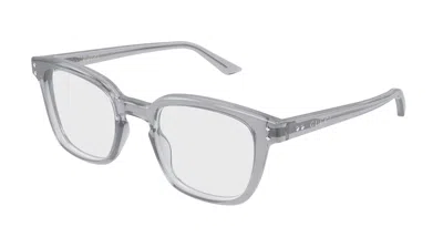 Gucci Demo Square Men's Eyeglasses Gg2132o 011 55 In ["grey"]