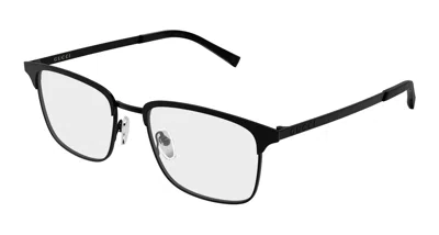 Gucci Demo Square Men's Eyeglasses Gg2135o 003 53 In ["black"]