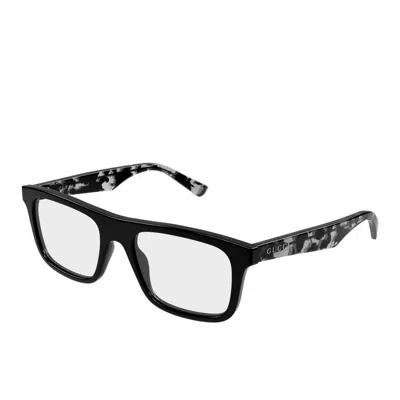 Gucci Demo Square Men's Eyeglasses Gg2184o 004 52 In ["grey","black"]