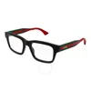Gucci Demo Rectangular Unisex Eyeglasses Gg1865o 003 50