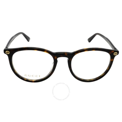 Gucci Demo Teacup Ladies Eyeglasses Gg0027o 002 50 In N/a