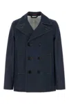 Gucci Denim Blazer In Blue