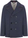 Gucci Denim Blazer In Blue