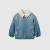 Gucci Denim Bomber Jacket In Multi