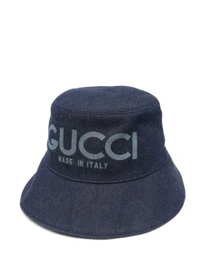 GUCCI DENIM BUCKET HAT