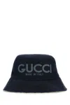 Gucci Casual Bucket Hat Wide Brim In Blue
