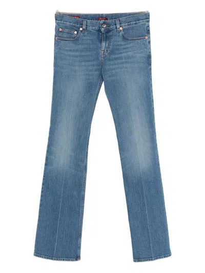 Gucci Denim Cotton Jeans In Blue