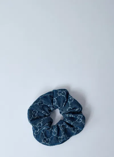 GUCCI DENIM GG SCRUNCHIE