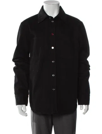 Pre-owned Gucci Denim Jacket In Black