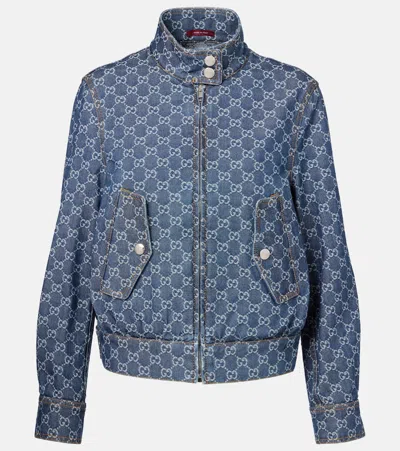 GUCCI GG DENIM JACQUARD JACKET