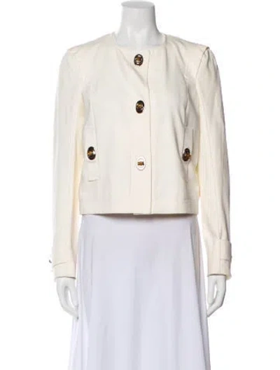 Pre-owned Gucci Denim Jacket In Neutral