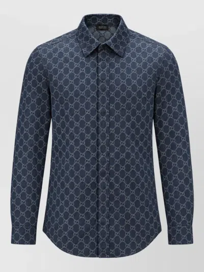 Gucci Denim Jeans In Blue