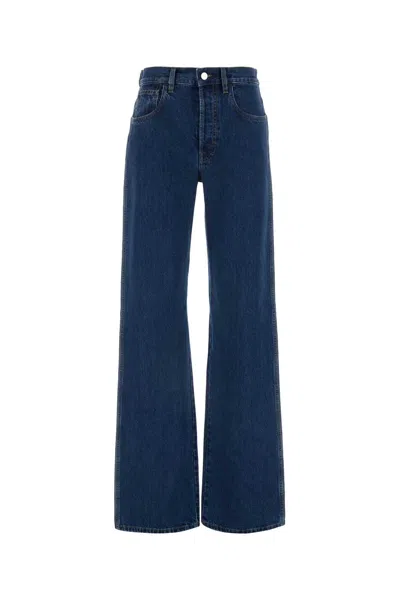 Gucci High-rise Straight Jeans In Blue