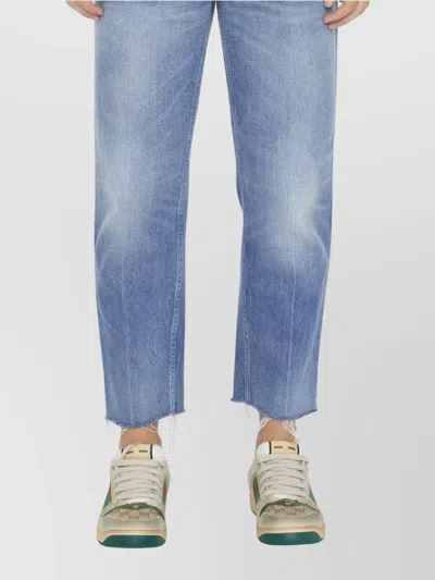 Gucci Jeans Carrot Fit In Cotone In Blue