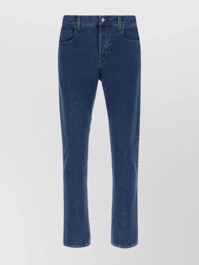 GUCCI DENIM JEANS TROUSERS BELT LOOPS FIVE-POCKET DESIGN