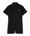 Gucci Denim Jumpsuit With Horsebit