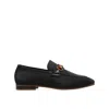 Gucci Denim Loafers In Black
