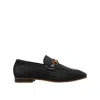 Gucci Denim Loafers Men In Black