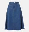 Gucci Knee Length And Midi Skirts In Blue
