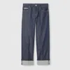 Gucci Denim Pants With  Selvedge In Blue