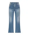 Gucci Jeans With Slightly Flared Legs In Blue