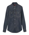 Gucci Denim Shirt In Blue