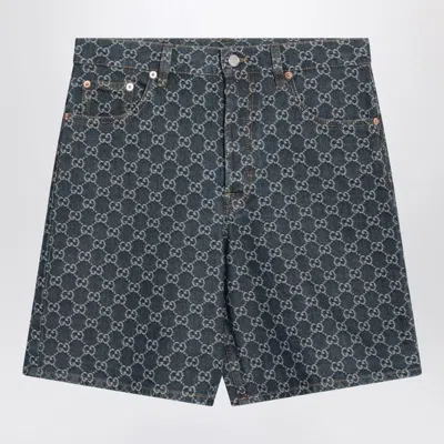 Gucci Denim Shorts In Blue