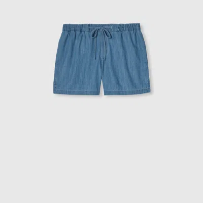 Gucci Denim Shorts With Horsebit
