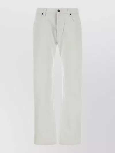 Gucci White Denim Jeans In Neutral