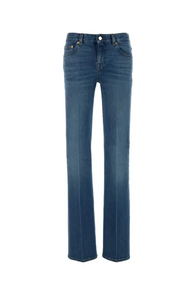 Gucci Denim Stretch Jeans In Blue