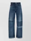 Gucci Denim Trousers Patchwork Belt Loops
