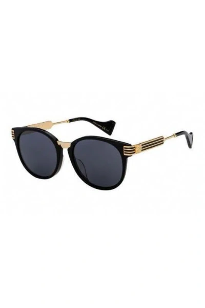Gucci Designer Round Sunglasses (s) - Unisex In Blue