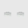 Gucci Diagonal Interlocking G Cufflinks In Undefined
